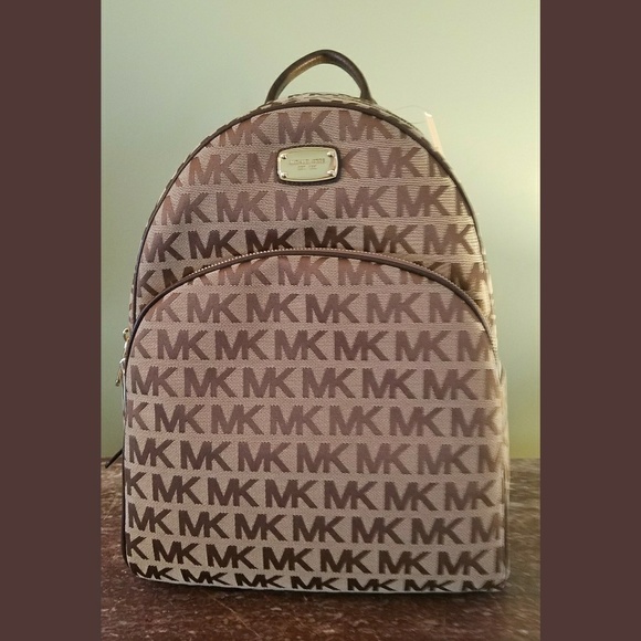 Michael Kors Handbags - MICHAEL KORS Abbey Backpack Large